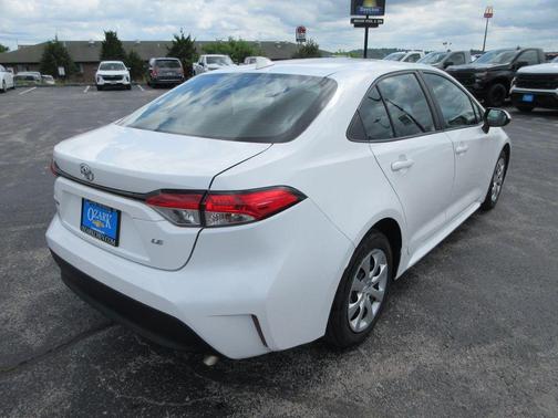 White 2023 Toyota Corolla LE