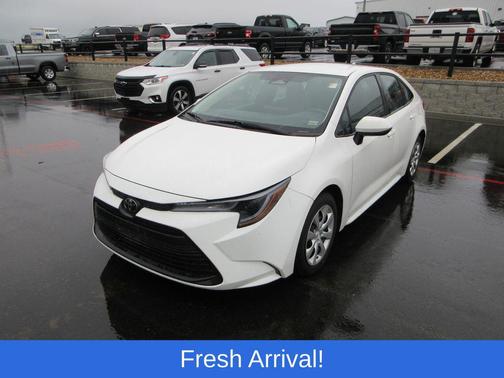 White 2023 Toyota Corolla LE