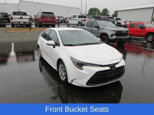 White 2023 Toyota Corolla LE