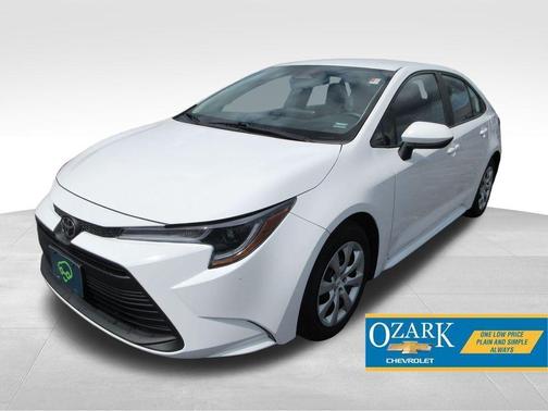 White 2023 Toyota Corolla LE