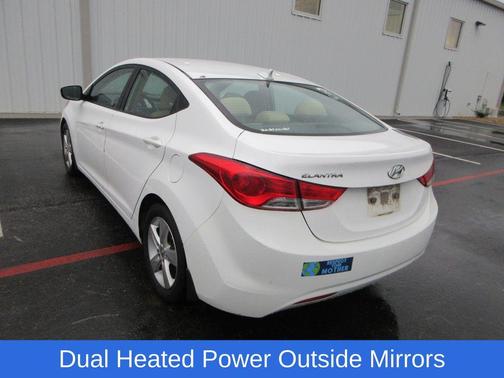 Shimmering White 2013 Hyundai ELANTRA GLS
