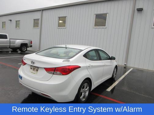 Shimmering White 2013 Hyundai ELANTRA GLS