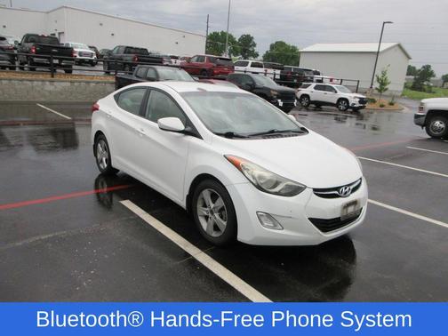 Shimmering White 2013 Hyundai ELANTRA GLS