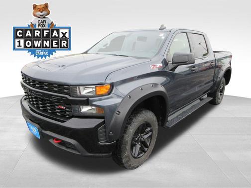 Shadow Gray Metallic 2021 Chevrolet Silverado 1500 Custom Trail Boss