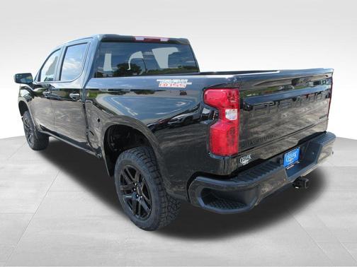 Black 2026 Chevrolet Silverado 1500 Custom Trail Boss