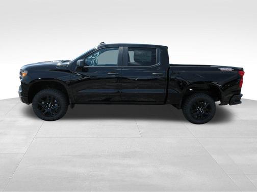 Black 2026 Chevrolet Silverado 1500 Custom Trail Boss