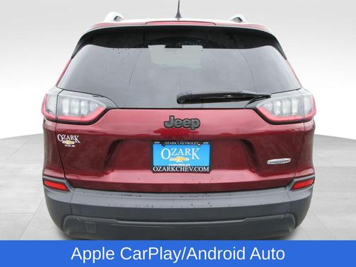 Velvet Red Pearlcoat 2019 Jeep Cherokee Latitude