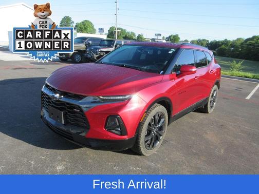 Cherry Red Tintcoat 2022 Chevrolet Blazer RS