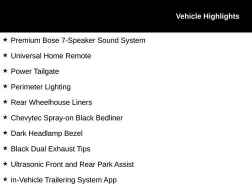 Black 2026 Chevrolet Silverado 1500 LT Trail Boss