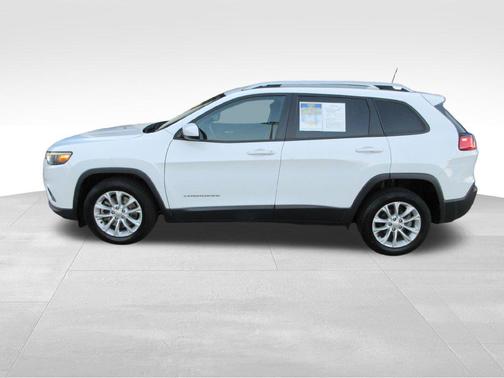 Bright White Clearcoat 2020 Jeep Cherokee Latitude