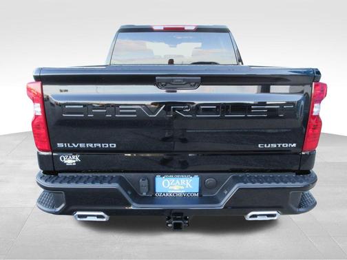 Black 2026 Chevrolet Silverado 1500 Custom Trail Boss