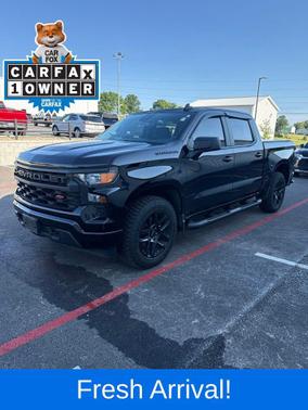Black 2024 Chevrolet Silverado 1500 Custom
