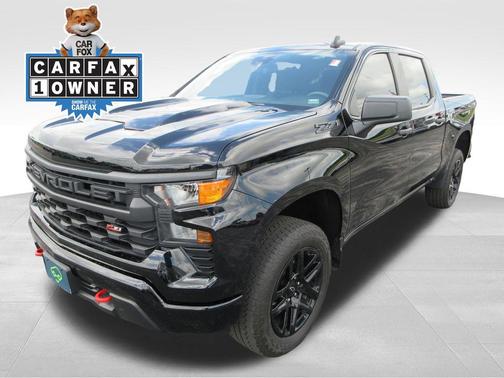 Black 2024 Chevrolet Silverado 1500 Custom Trail Boss