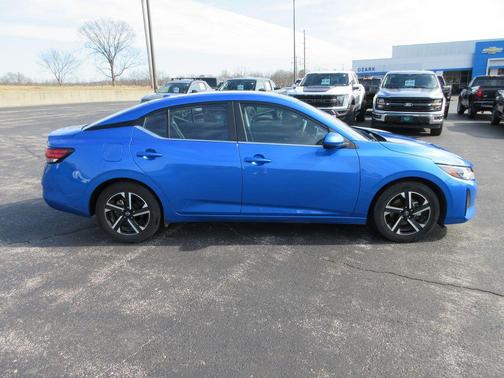 Electric Blue Metallic 2024 Nissan Sentra SV