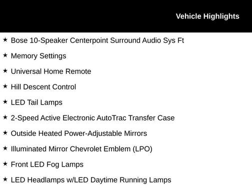 2026 Chevrolet Tahoe LT