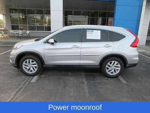 Silver 2016 Honda CR-V EX-L