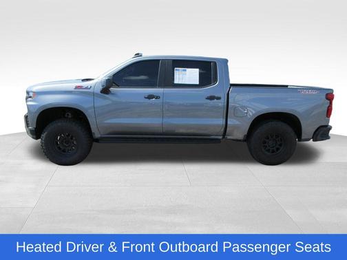 Satin Steel Metallic 2021 Chevrolet Silverado 1500 LT Trail Boss