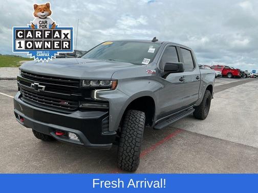 Satin Steel Metallic 2021 Chevrolet Silverado 1500 LT Trail Boss