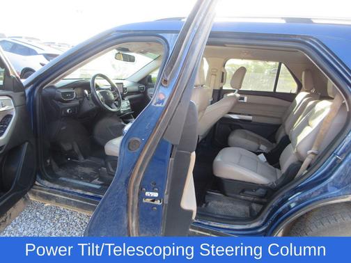 Blue Metallic 2022 Ford Explorer Limited