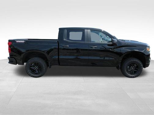Black 2026 Chevrolet Silverado 1500 Custom Trail Boss