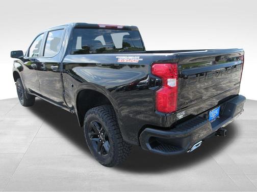 Black 2026 Chevrolet Silverado 1500 Custom Trail Boss