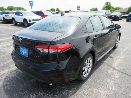 Midnight Black Metallic 2024 Toyota Corolla LE