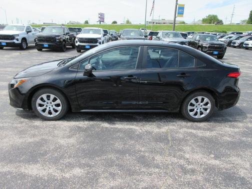 Midnight Black Metallic 2024 Toyota Corolla LE