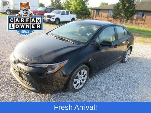 Midnight Black Metallic 2024 Toyota Corolla LE