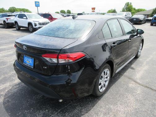 Midnight Black Metallic 2024 Toyota Corolla LE