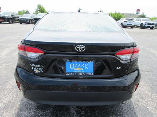 Midnight Black Metallic 2024 Toyota Corolla LE