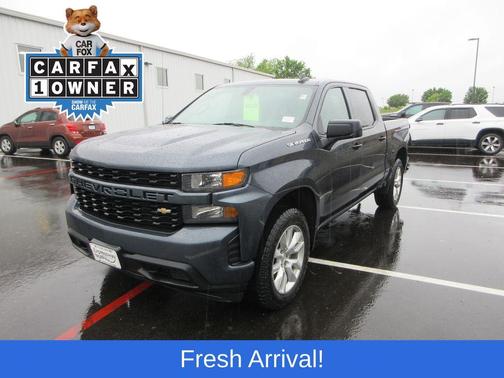 Shadow Gray Metallic 2020 Chevrolet Silverado 1500 Custom