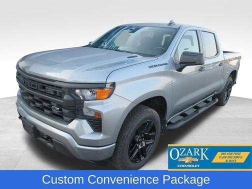 Sterling Gray Metallic 2026 Chevrolet Silverado 1500 Custom