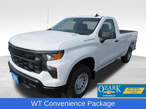 Summit White 2026 Chevrolet Silverado 1500 WT