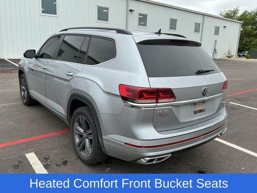 Pyrite Silver Metallic 2021 Volkswagen Atlas 3.6 V6 SE w/ Technology R-Line