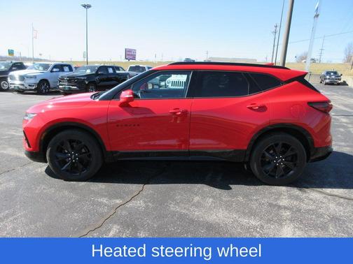 Red 2019 Chevrolet Blazer RS