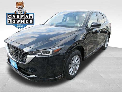 Jet Black Mica 2025 Mazda CX-5 2.5 S Preferred Package