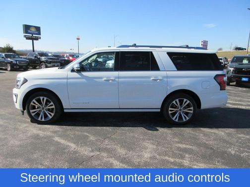 White 2021 Ford Expedition Max Platinum