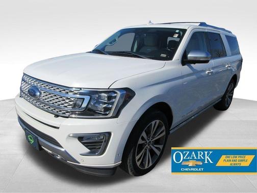 White 2021 Ford Expedition Max Platinum