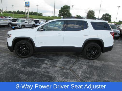 Summit White 2023 GMC Acadia SLE