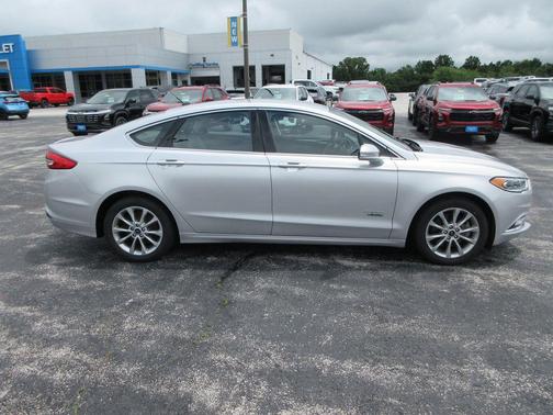 Ingot Silver 2017 Ford Fusion Energi SE Luxury