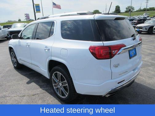 Summit White 2019 GMC Acadia Denali