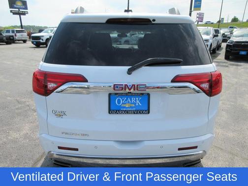 Summit White 2019 GMC Acadia Denali