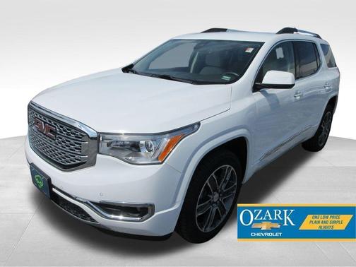 Summit White 2019 GMC Acadia Denali