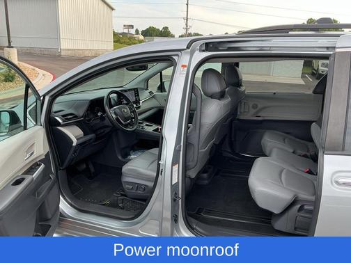Silver 2021 Toyota Sienna XLE