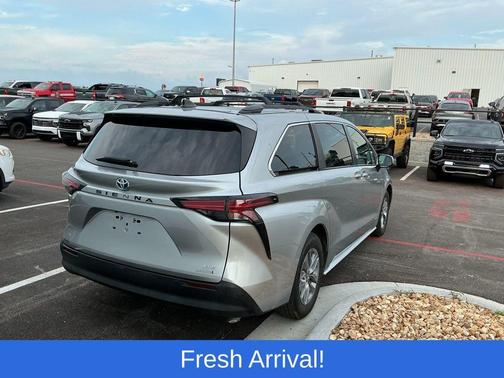 Silver 2021 Toyota Sienna XLE