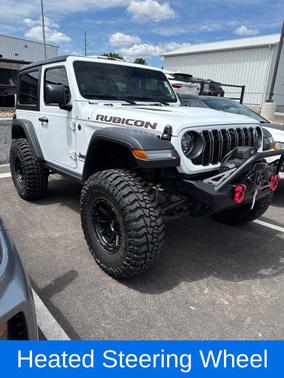 Bright White Clearcoat 2024 Jeep Wrangler Rubicon