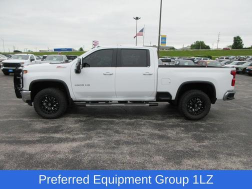 Summit White 2023 Chevrolet Silverado 3500 LTZ