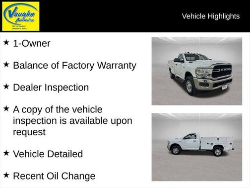 2022 RAM 2500 Tradesman Regular Cab 4x4 8' Box