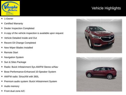 Red Quartz Tintcoat 2020 Buick Enclave AWD Premium