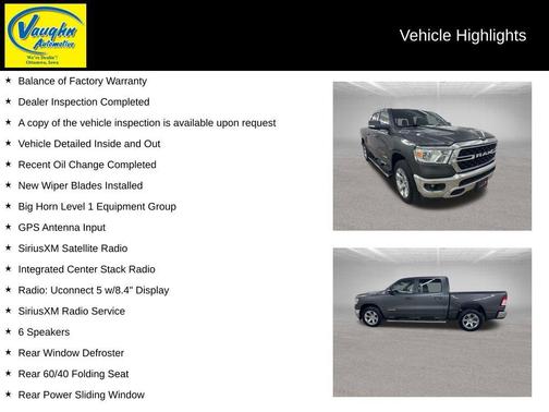 2022 RAM 1500 Big Horn/Lone Star